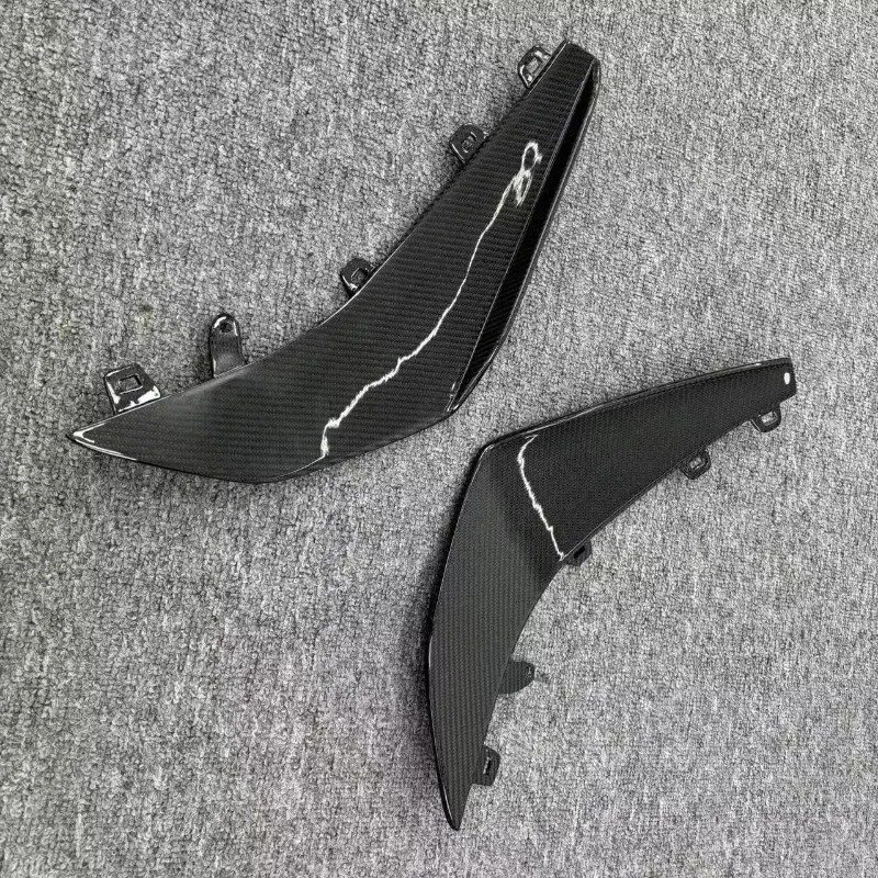 High Quality Fast Delivery Carbon Fiber Z06 Front Bumper Canards Winglets for Corvette C8 2023+